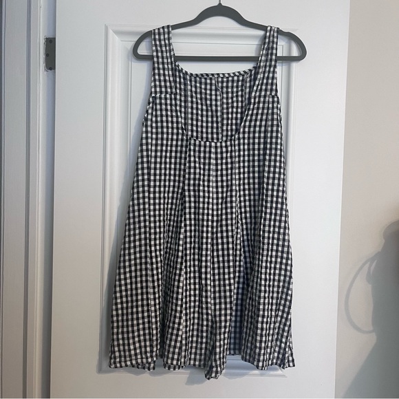 ASOS Black and White Checkered Romper - Picture 2 of 2